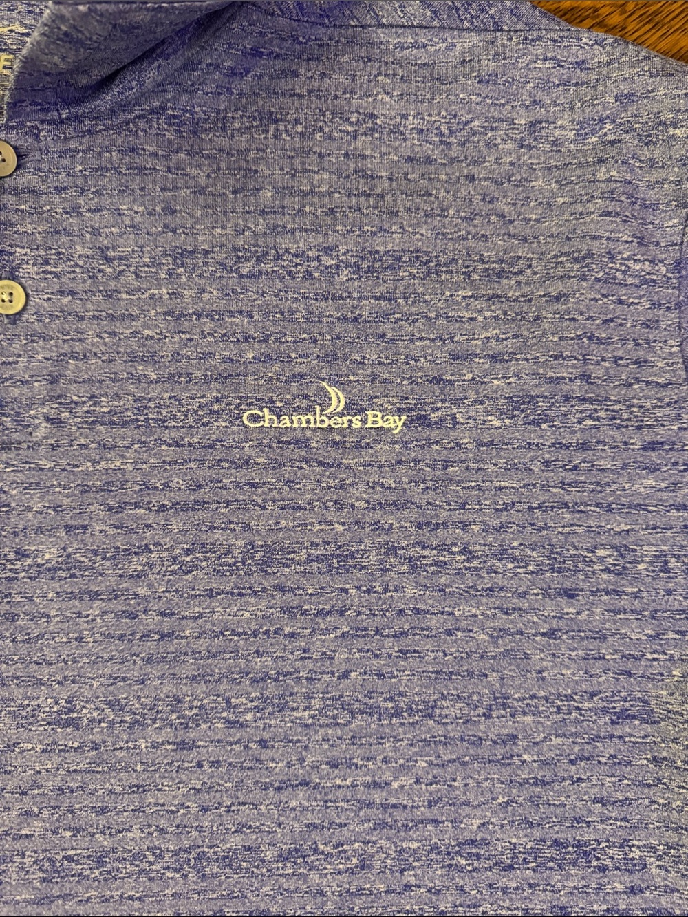 Nike Dri-FIT Chambers Bay Golf Polo Men’s XL Blue/purple Heather Performance - Picture 3 of 6